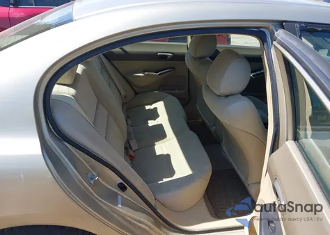 2008 Honda Civic Lx из США, поврежденный, VIN 1HGFA16598L030951